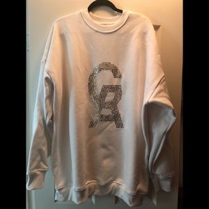 Brand New Good American Crystal Icon Pullover